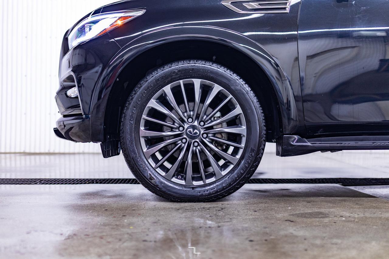 2023 Infiniti QX80 AWD Proactive Leather Roof Nav BCam Red Deer AB