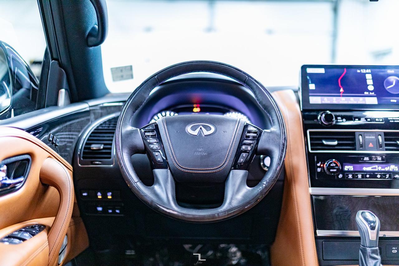2023 Infiniti QX80 AWD Proactive Leather Roof Nav BCam Red Deer AB