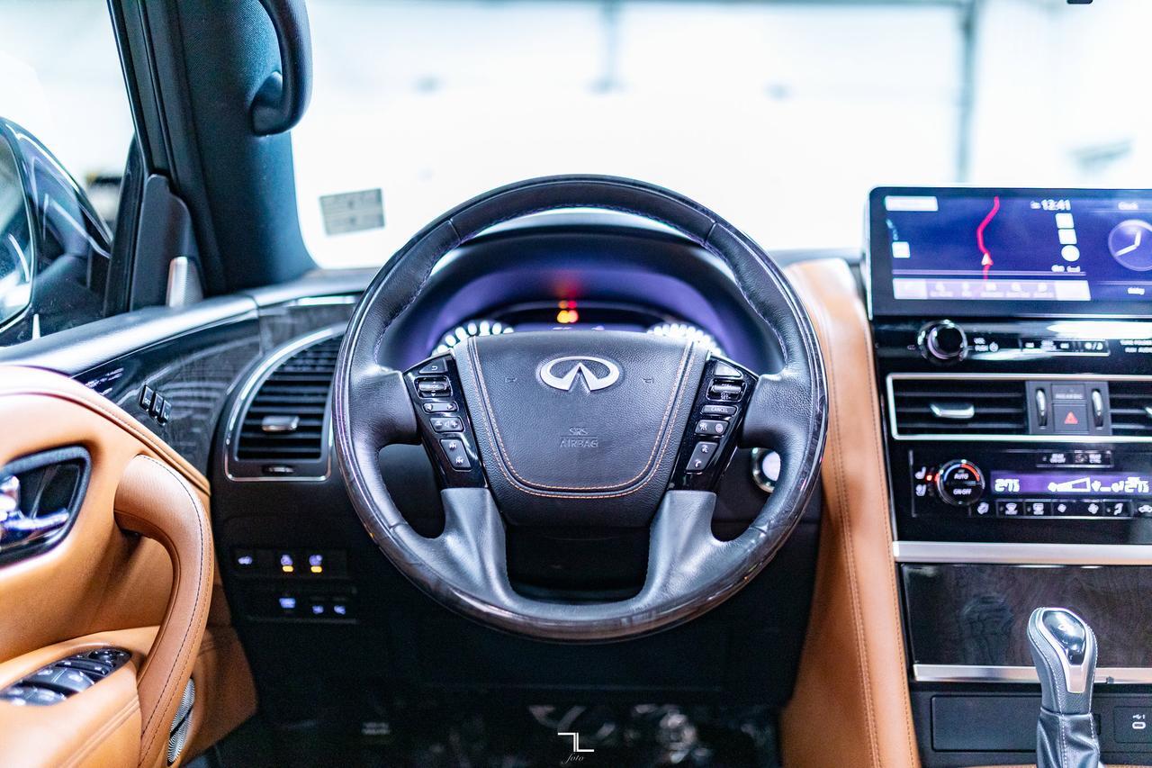 2023 Infiniti QX80 AWD Proactive Leather Roof Nav BCam Red Deer AB