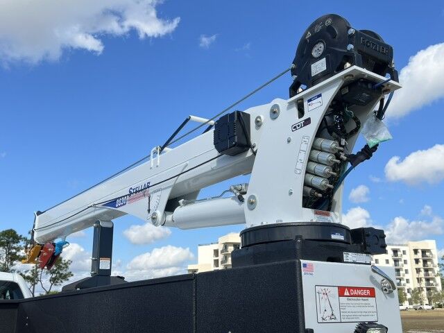 2023 International CV515 -BLOWOUT SALE - Mechanic Service Truck with Stellar Telescopic Crane 8630 Homestead FL