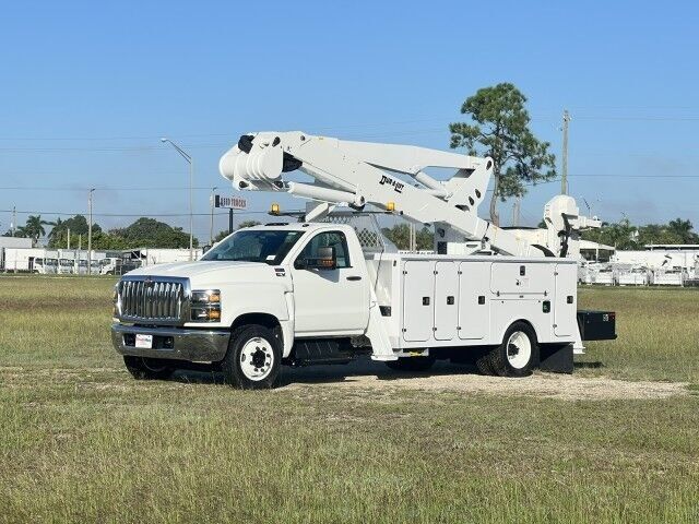 2023 International CV515 4x2 Dur-A-Lift DPM2-52DU 59' Working Height Insulated Bucket Truck Homestead FL
