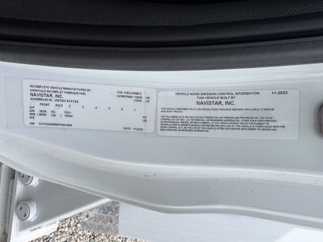 2023 International CV515 4x2 Dur-A-Lift DPM2-52DU 59' Working Height Insulated Bucket Truck Homestead FL