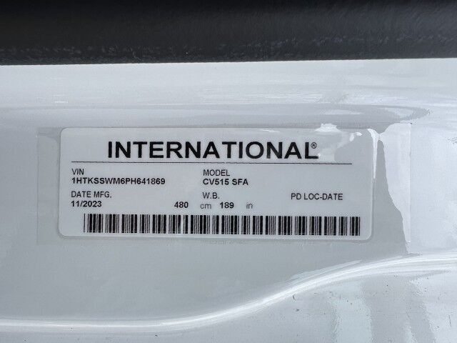 2023 International CV515 4x2 Dur-A-Lift DPM2-52DU 59&apos; Working Height Insulated Bucket Truck Homestead FL