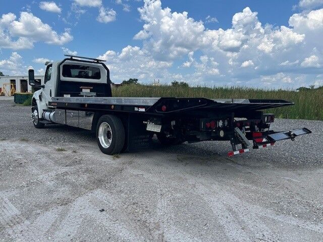 2023 International MV607 22' Jerr-Dan Rollback Sharkbed Car Carrier Truck