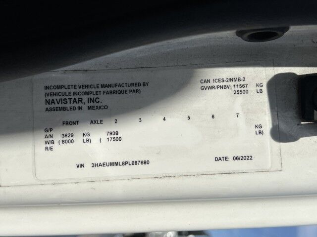 2023 International MV607 22' Jerr-Dan Rollback Sharkbed Car Carrier Truck Miami FL