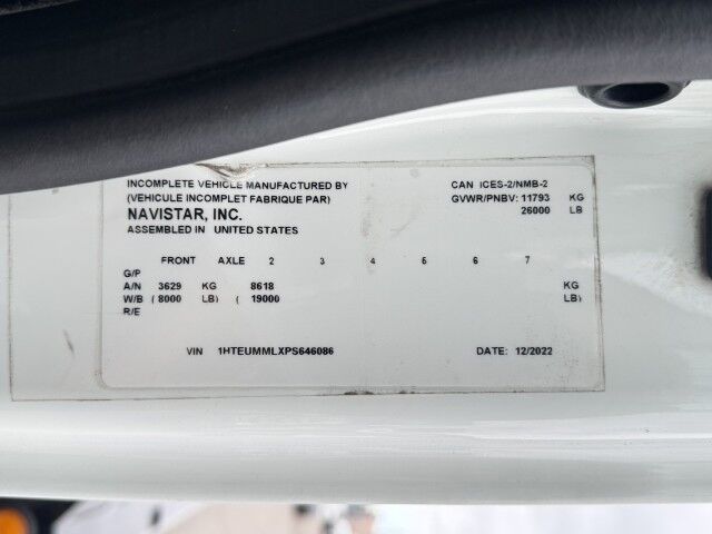 2023 International MV607 Extended Cab 21' Miller Century LCG 21 Rollback Car Carrier Truck Miami FL