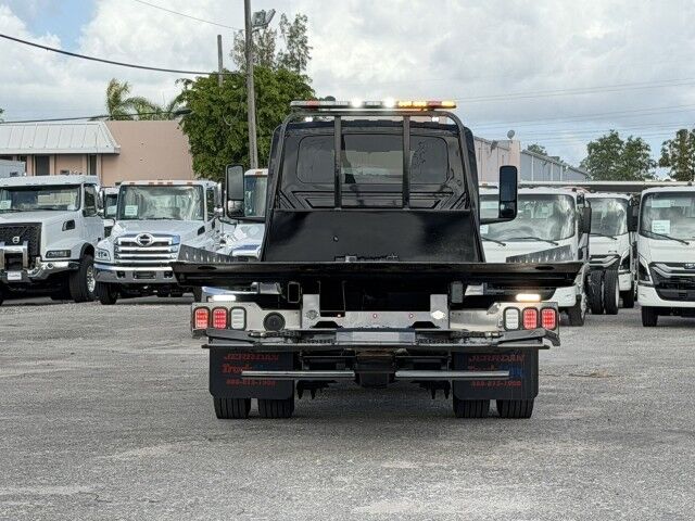 2023 International MV607 SBA Extended Cab Miller Chevron Steel Rollback Car Carrier Truck
