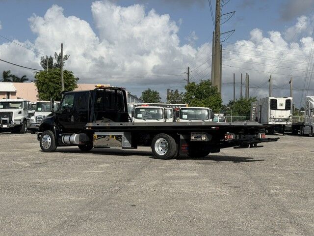 2023 International MV607 SBA Extended Cab Miller Chevron Steel Rollback Car Carrier Truck Miami FL