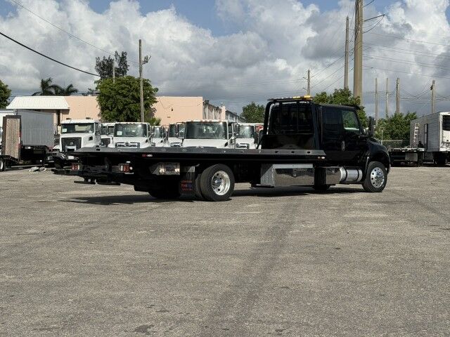 2023 International MV607 SBA Extended Cab Miller Chevron Steel Rollback Car Carrier Truck Miami FL
