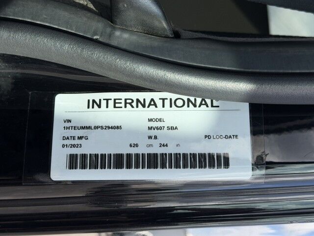 2023 International MV607 SBA Extended Cab Miller Chevron Steel Rollback Car Carrier Truck Miami FL