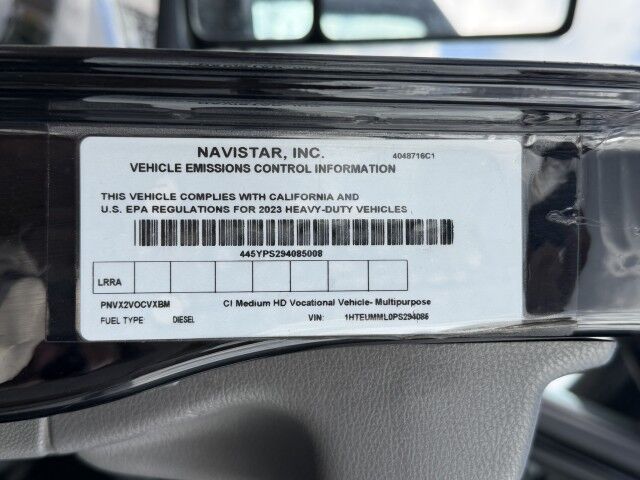 2023 International MV607 SBA Extended Cab Miller Chevron Steel Rollback Car Carrier Truck Miami FL
