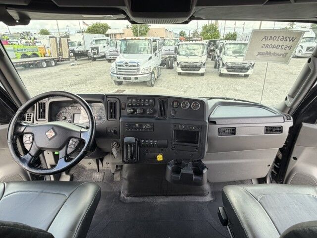 2023 International MV607 SBA Extended Cab Miller Chevron Steel Rollback Car Carrier Truck Miami FL