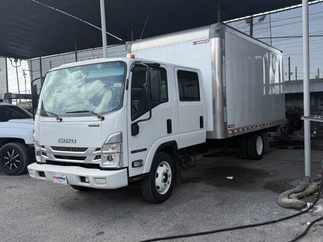 2023 Isuzu NPR-HD Crew Cab GAS 16' Dry Box Truck with 2,200 lbs. Lift Gate