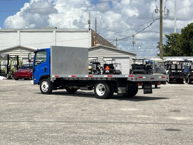 2023 Isuzu NPR-HD GAS 16&apos; Aluminum Flatbed Truck Miami FL