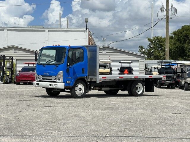 2023 Isuzu NPR-HD GAS 16&apos; Aluminum Flatbed Truck Miami FL