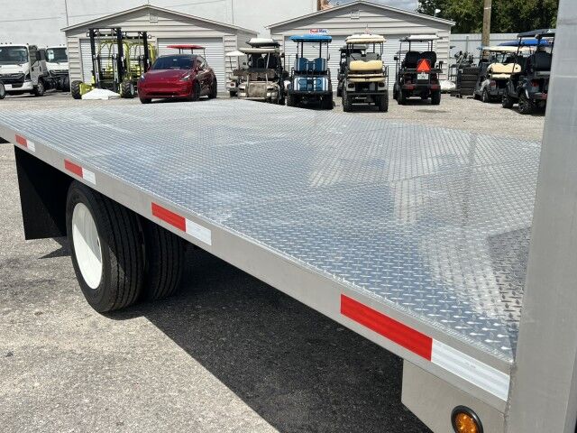 2023 Isuzu NPR-HD GAS 16&apos; Aluminum Flatbed Truck Miami FL