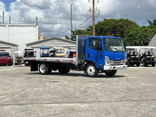 2023 Isuzu NPR-HD GAS 16&apos; Aluminum Flatbed Truck Miami FL