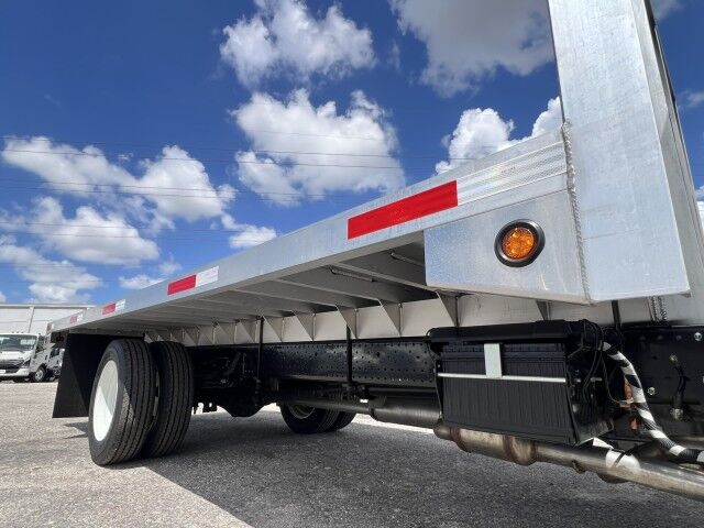 2023 Isuzu NPR-HD GAS 16&apos; Aluminum Flatbed Truck Miami FL