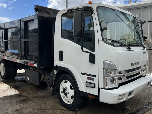 2023 Isuzu NPR-XD 14' Steel Trash Dump Truck