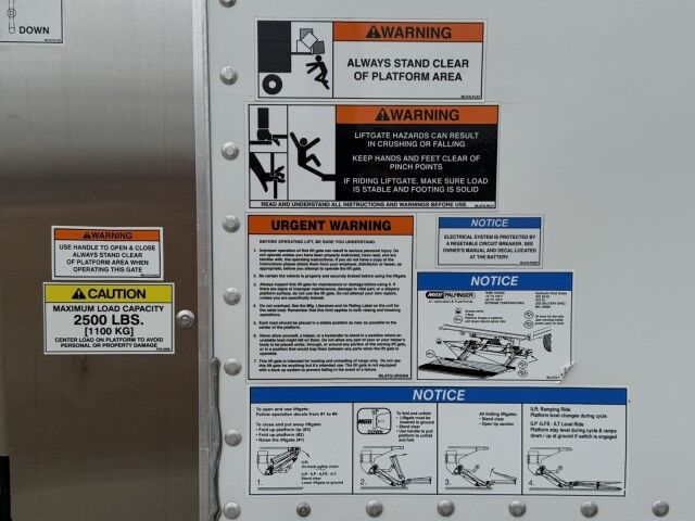 2023 Isuzu NRR 16' Refrigerated Truck with 2,500lbs. Lift Gate Homestead FL