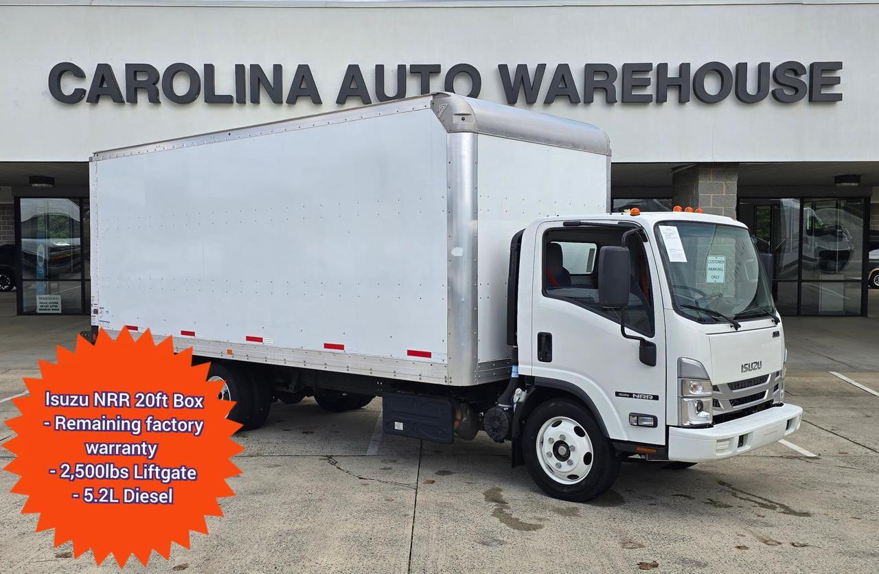 2023 Isuzu NRR 20ft Box W/2,500lbs Tuck-Under Liftgate and 5.2L Diesel Concord NC
