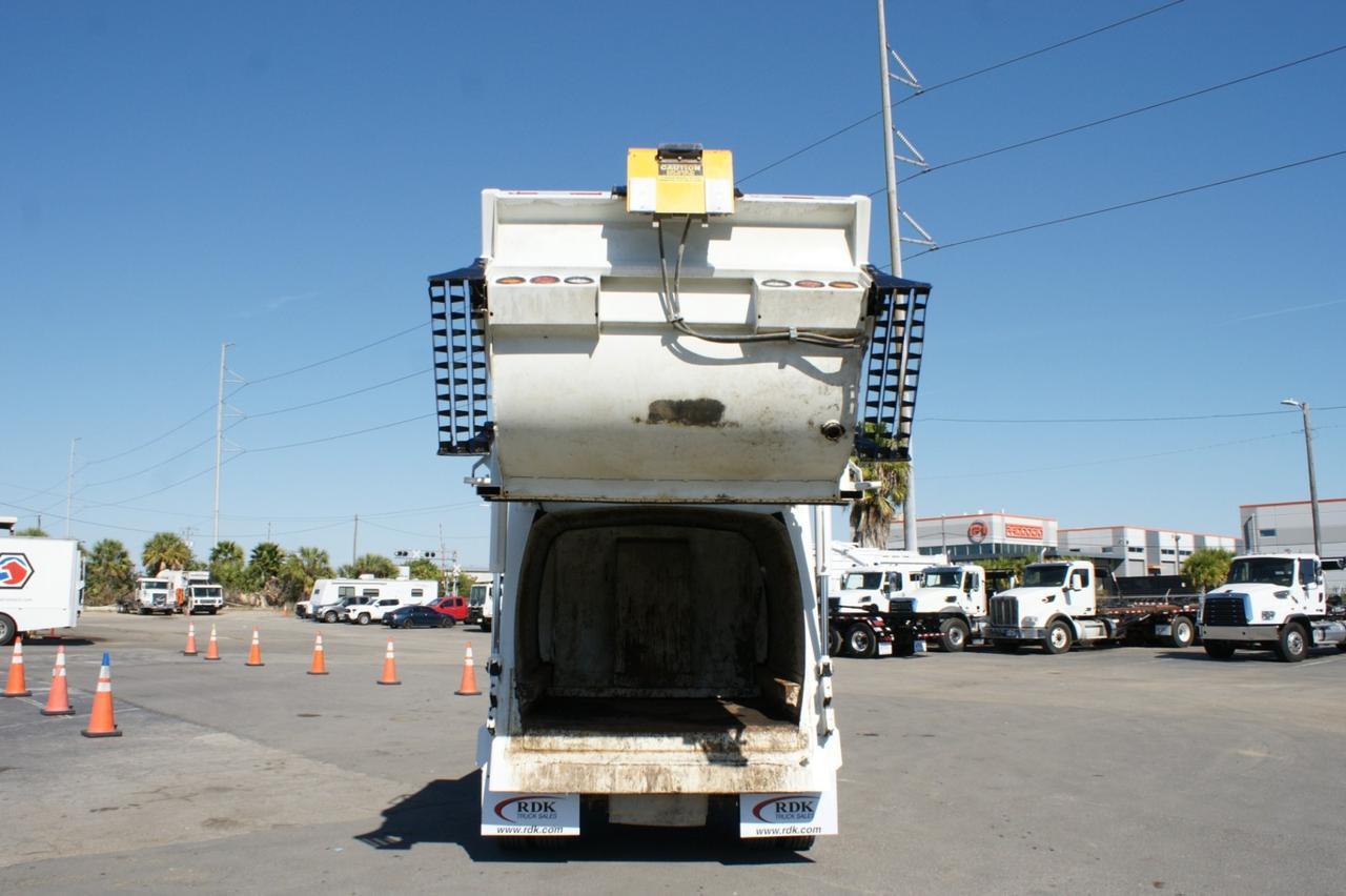 2023 Isuzu NRR 8 Yard Pac-Mac Rear Loader Garbage Truck Tampa FL