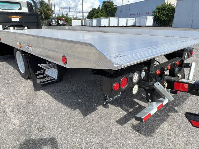 2023 Isuzu NRR Gas 22' Jerr-Dan Aluminum Rollback Car Carrier Truck. Order Yours! Miami FL