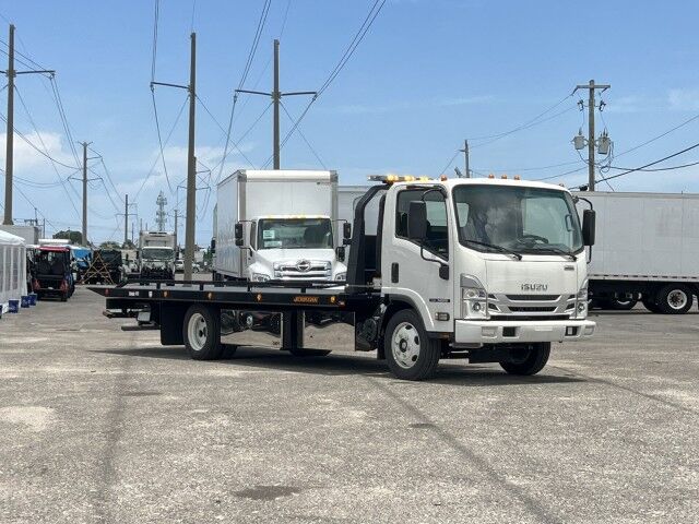 2023 Isuzu NRR Jerr-Dan 22' Rollback Car Carrier Truck