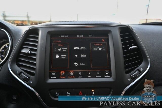 2023 Jeep Cherokee Altitude Lux / 4X4 / Auto Start / Power & Heated Leather Seats / Heated Steering Wheel / NAV / Adaptive Cruise Control / Lane Departure & Blind Spot Alert / Apple CarPlay & Android Auto / Back Up Camera / 1-Owner Anchorage AK