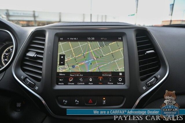 2023 Jeep Cherokee Altitude Lux / 4X4 / Auto Start / Power & Heated Leather Seats / Heated Steering Wheel / NAV / Adaptive Cruise Control / Lane Departure & Blind Spot Alert / Apple CarPlay & Android Auto / Back Up Camera / 1-Owner Anchorage AK