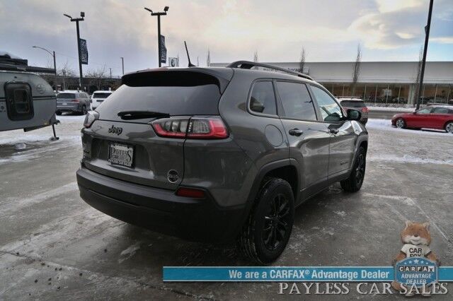 2023 Jeep Cherokee Altitude Lux / 4X4 / Auto Start / Power & Heated Leather Seats / Heated Steering Wheel / NAV / Adaptive Cruise Control / Lane Departure & Blind Spot Alert / Apple CarPlay & Android Auto / Back Up Camera / 1-Owner Anchorage AK