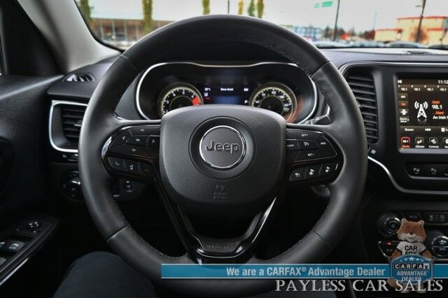 2023 Jeep Cherokee Altitude Lux / 4X4 / Auto Start / Power & Heated Leather Seats / Heated Steering Wheel / NAV / Adaptive Cruise Control / Lane Departure & Blind Spot Alert / Apple CarPlay & Android Auto / Back Up Camera / 1-Owner Anchorage AK 2023 Jeep Cherokee Altitude Lux / 4X4 / Auto Start / Power & Heated Leather Seats / Heated Steering Wheel / NAV / Adaptive Cruise Control / Lane Departure & Blind Spot Alert / Apple CarPlay & Android Auto / Back Up Camera / 1-Owner Anchorage AK