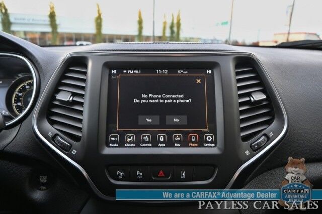 2023 Jeep Cherokee Altitude Lux / 4X4 / Auto Start / Power & Heated Leather Seats / Heated Steering Wheel / NAV / Adaptive Cruise Control / Lane Departure & Blind Spot Alert / Apple CarPlay & Android Auto / Back Up Camera / 1-Owner Anchorage AK 2023 Jeep Cherokee Altitude Lux / 4X4 / Auto Start / Power & Heated Leather Seats / Heated Steering Wheel / NAV / Adaptive Cruise Control / Lane Departure & Blind Spot Alert / Apple CarPlay & Android Auto / Back Up Camera / 1-Owner Anchorage AK