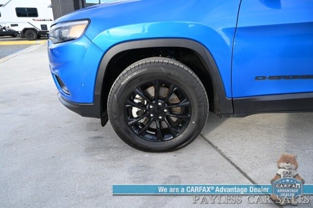 2023 Jeep Cherokee Altitude Lux / 4X4 / Auto Start / Power & Heated Leather Seats / Heated Steering Wheel / NAV / Adaptive Cruise Control / Lane Departure & Blind Spot Alert / Apple CarPlay & Android Auto / Back Up Camera / 1-Owner Anchorage AK 2023 Jeep Cherokee Altitude Lux / 4X4 / Auto Start / Power & Heated Leather Seats / Heated Steering Wheel / NAV / Adaptive Cruise Control / Lane Departure & Blind Spot Alert / Apple CarPlay & Android Auto / Back Up Camera / 1-Owner Anchorage AK