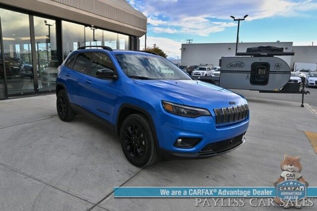 2023 Jeep Cherokee Altitude Lux / 4X4 / Auto Start / Power & Heated Leather Seats / Heated Steering Wheel / NAV / Adaptive Cruise Control / Lane Departure & Blind Spot Alert / Apple CarPlay & Android Auto / Back Up Camera / 1-Owner Anchorage AK 2023 Jeep Cherokee Altitude Lux / 4X4 / Auto Start / Power & Heated Leather Seats / Heated Steering Wheel / NAV / Adaptive Cruise Control / Lane Departure & Blind Spot Alert / Apple CarPlay & Android Auto / Back Up Camera / 1-Owner Anchorage AK