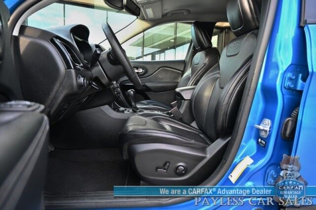2023 Jeep Cherokee Altitude Lux / 4X4 / Auto Start / Power & Heated Leather Seats / Heated Steering Wheel / NAV / Adaptive Cruise Control / Lane Departure & Blind Spot Alert / Apple CarPlay & Android Auto / Back Up Camera / 1-Owner Anchorage AK 2023 Jeep Cherokee Altitude Lux / 4X4 / Auto Start / Power & Heated Leather Seats / Heated Steering Wheel / NAV / Adaptive Cruise Control / Lane Departure & Blind Spot Alert / Apple CarPlay & Android Auto / Back Up Camera / 1-Owner Anchorage AK