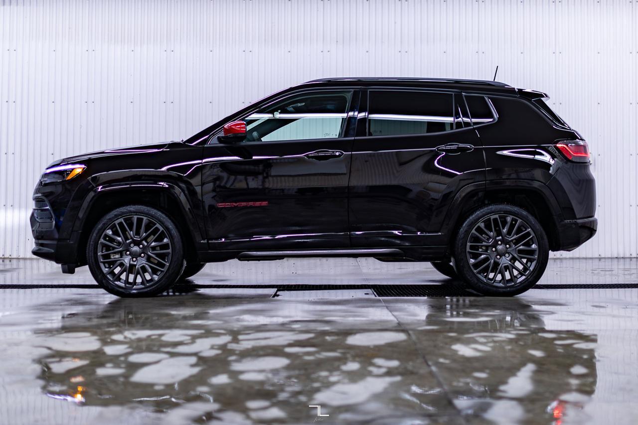 2023 Jeep Compass 4x4 Limited Red Edition Leather Roof Nav BCam Red Deer AB