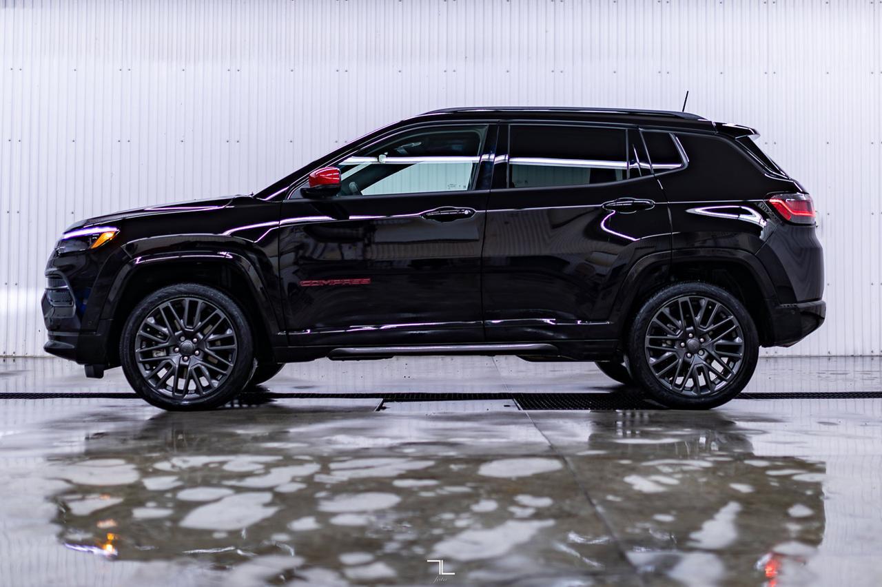 2023 Jeep Compass 4x4 Limited Red Edition Leather Roof Nav BCam Red Deer AB