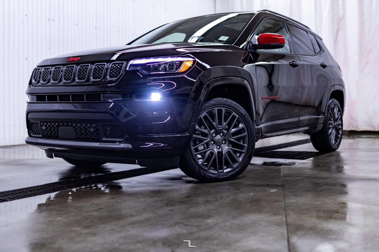 2023 Jeep Compass 4x4 Limited Red Edition Leather Roof Nav BCam Red Deer AB