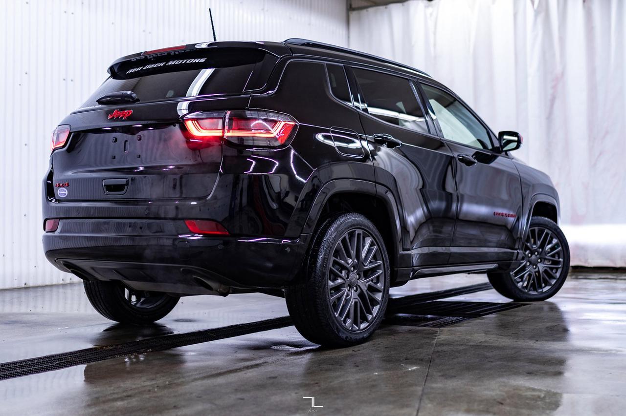 2023 Jeep Compass 4x4 Limited Red Edition Leather Roof Nav BCam Red Deer AB