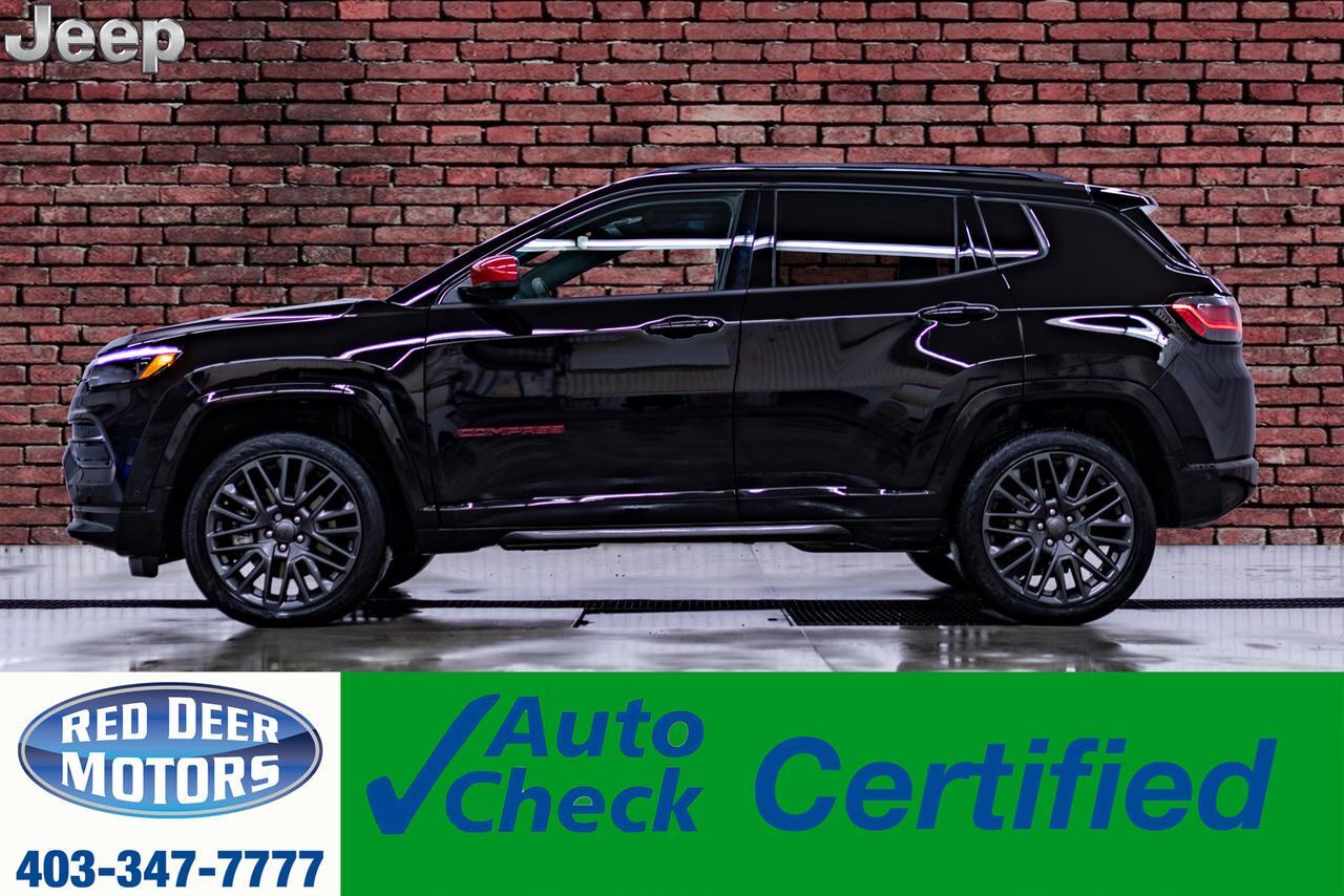 2023 Jeep Compass 4x4 Limited Red Edition Leather Roof Nav BCam