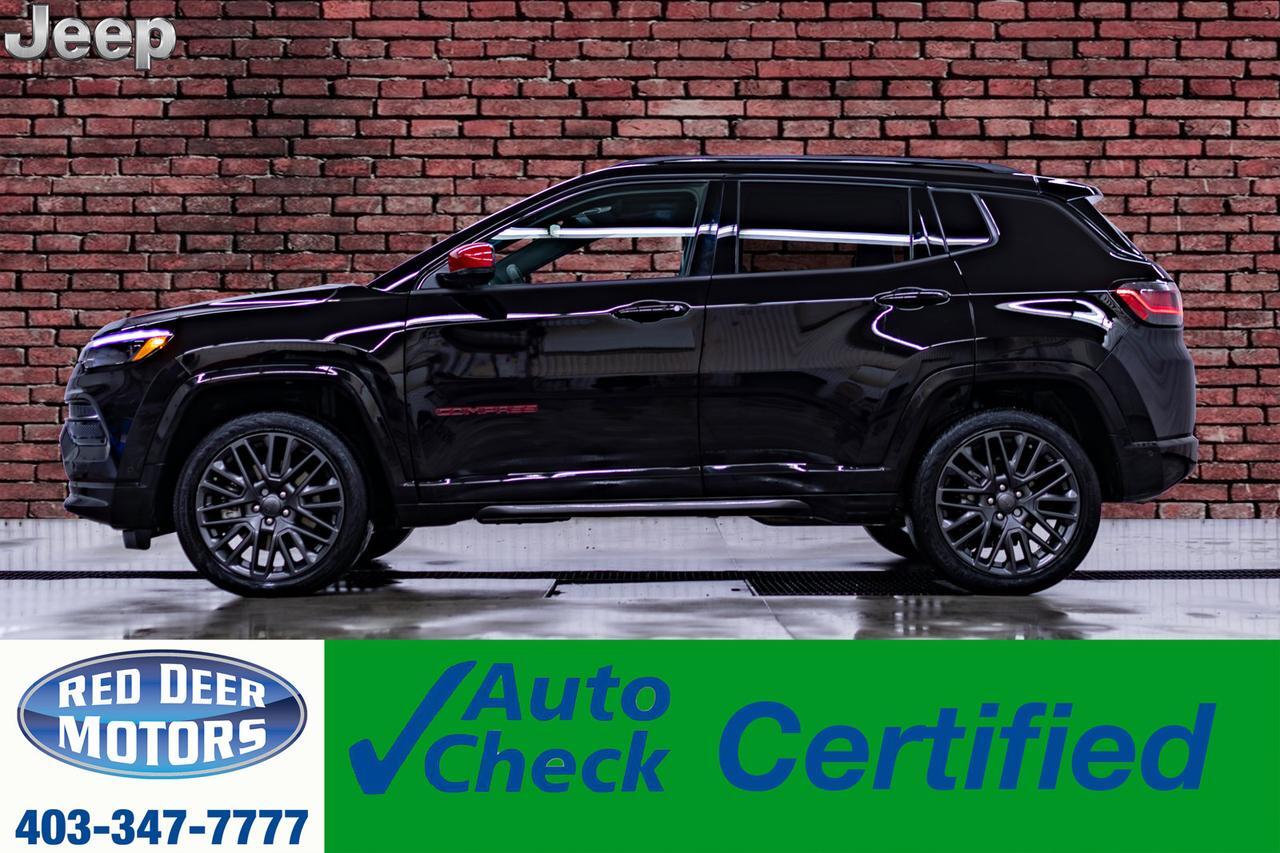 2023 Jeep Compass 4x4 Limited Red Edition Leather Roof Nav BCam