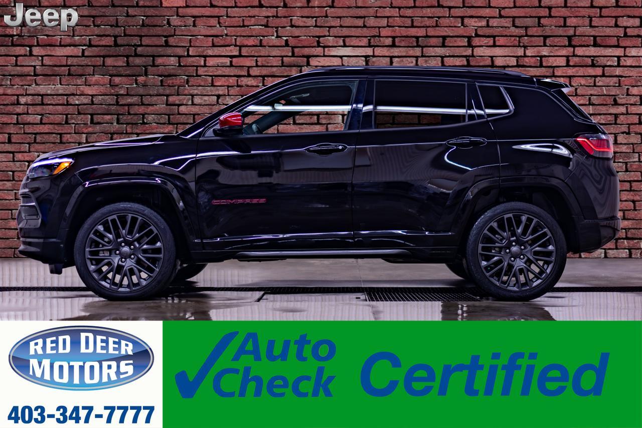 2023 Jeep Compass 4x4 Limited Red Edition Leather Roof Nav