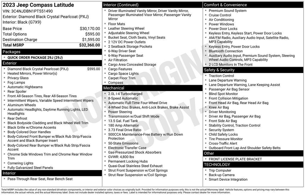 2023 Jeep Compass Latitude Akron OH