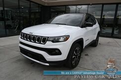 2023_Jeep_Compass_Limited / 4X4 / Auto Start / Power & Heated Leather Seats / Heated Steering Wheel / Adaptive Cruise Control / Blind Spot Alert / Apple CarPlay & Android Auto / Back Up Camera / 32 MPG / 1-Owner_ Anchorage AK