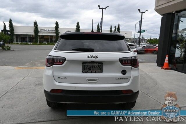 2023 Jeep Compass Limited / 4X4 / Auto Start / Power & Heated Leather Seats / Heated Steering Wheel / Adaptive Cruise Control / Blind Spot Alert / Apple CarPlay & Android Auto / Back Up Camera / 32 MPG / 1-Owner Anchorage AK
