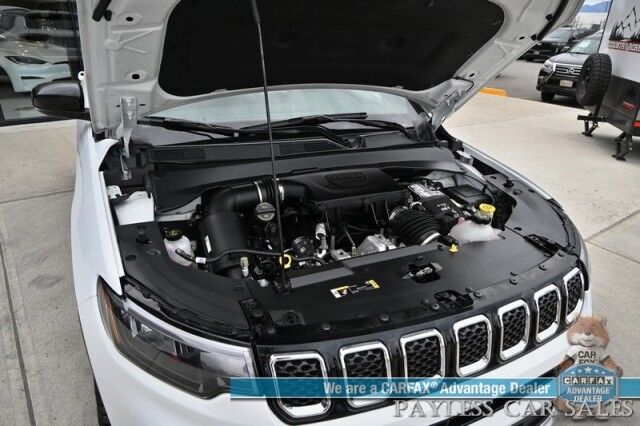 2023 Jeep Compass Limited / 4X4 / Auto Start / Power & Heated Leather Seats / Heated Steering Wheel / Adaptive Cruise Control / Blind Spot Alert / Apple CarPlay & Android Auto / Back Up Camera / 32 MPG / 1-Owner Anchorage AK
