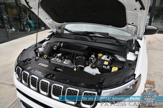 2023 Jeep Compass Limited / 4X4 / Auto Start / Power & Heated Leather Seats / Heated Steering Wheel / Adaptive Cruise Control / Blind Spot Alert / Apple CarPlay & Android Auto / Back Up Camera / 32 MPG / 1-Owner Anchorage AK
