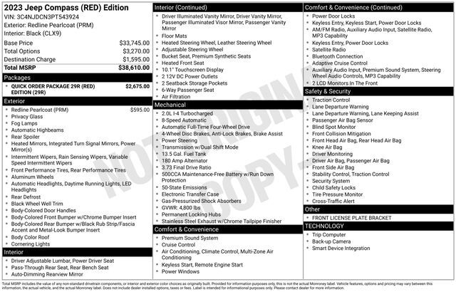 2023 Jeep Compass Limited Raleigh NC
