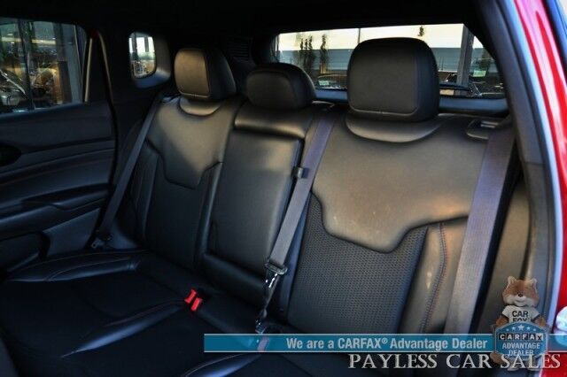 2023 Jeep Compass Trailhawk / 4X4 / Leather Trimmed Seats / Adaptive Cruise Control / Lane Departure & Blind Spot Alert / Apple CarPlay & Android Auto / USB Input / Back Up Camera / Keyless Entry & Start / 32 MPG / Low Miles / 1-Owner Anchorage AK